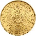 Germany Prussia 20 Mark 1897 A