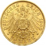 Germany Prussia 20 Mark 1900 A