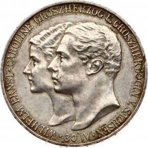 Saxe-Weimar 5 Mark 1903 A Marriage