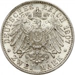 Baden 2 Mark 1907 Death of Friedrich I