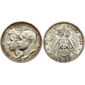 Saxe-Weimar 3 Mark 1910 A Second Marriage