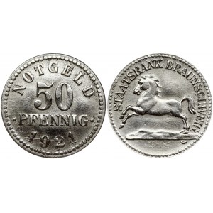 Germany Braunschweig 50 Pfennig 1921