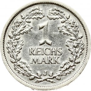 Weimar Republic 1 Reichsmark 1925 J