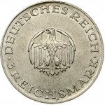 Weimar Republic 3 Reichsmark 1929 A Lessing