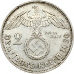 Germany 2 Reichsmark 1936 G Hindenburg