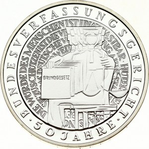 Germany 10 Mark 2001G Federal Constitutional Court