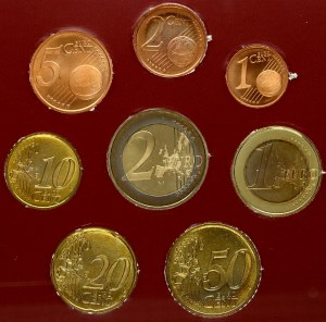 Germany 1 Euro Cent - 2 Euro 2002 SET 50 years popular uprising in the GDR Lot of 8 Coins
