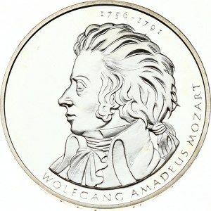 Germany 10 Euro 2006 D Mozart