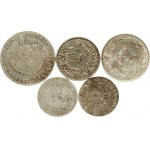 Hungary 20 Kreuzer 1835 B and other World Coins Lot of 5 Coins