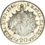 Hungary 20 Kreuzer 1846 B
