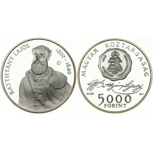 Hungary 5000 Forint 2007 BP Lajos Batthyany