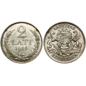 Latvia 2 Lati 1926