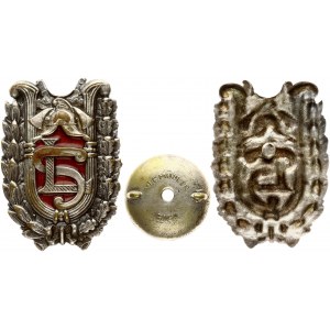 Latvia Firefigter Badge (20th Century)