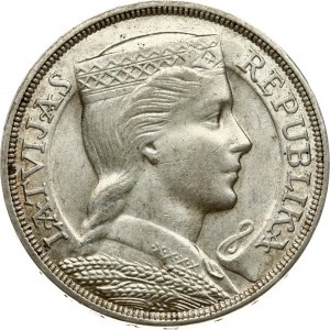 Latvia 5 Lati 1932