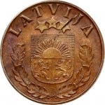 Latvia 2 Santimi 1937 RARE