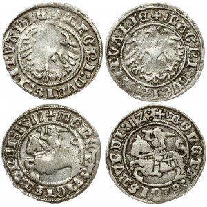 Lithuania Polgrosz 1511, 1512 Vilnius Lot of 2 coins