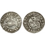 Lithuania Polgrosz 1511, 1512 Vilnius Lot of 2 coins