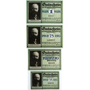 Shilutes (Heidekrug) Notgelds 1921 Set
