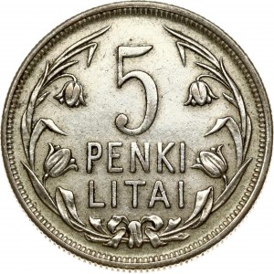 Lithuania 5 Litai 1925