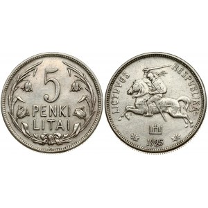 Lithuania 5 Litai 1925