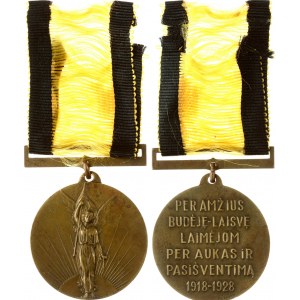 Lithuania Lithuanian Independence Medal ND (1928)