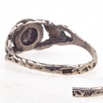 Lithuania Silver Ring with Hallmarks of the Interwar Period