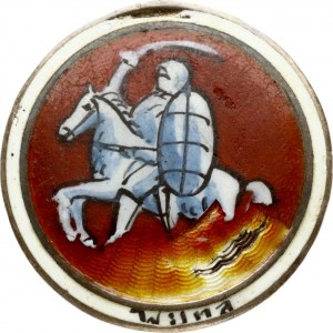 Lithuania Silver Badge Wilna (Vilnius)