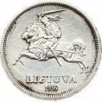 Lithuania 5 Litai 1936 Basanavičius