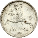 Lithuania 5 Litai 1936 Jonas Basanavičius