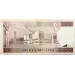 Lithuania 20 Litu 1993 Maironis Banknote