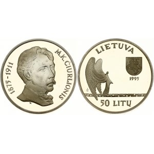 Lithuania 50 Litu 1995 Čiurlionis