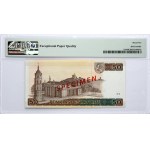 Lithuania 50 Litų 1998 Banknote PAVYZDYS/SPECIMEN PMG 65 Gem Uncirculated EPQ