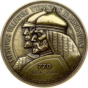Lithuania Medal (2006) Vykintas and Mindaugas