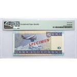 Lithuania 10 Litų 2007 Banknote PAVYZDYS/SPECIMEN PMG 67 Superb Gem Unc EPQ