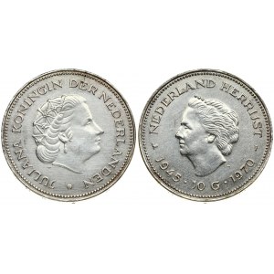Netherlands 10 Gulden 1970 Liberation