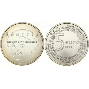 Netherlands 5 Euro 2004 European Union Members