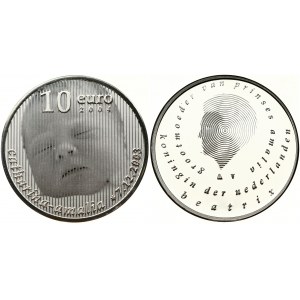 Netherlands 10 Euro 2004 Birth of Princess Catharina Amalia