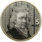 Netherlands 5 Euro 2006 400th Anniversary of the birth of Rembrandt