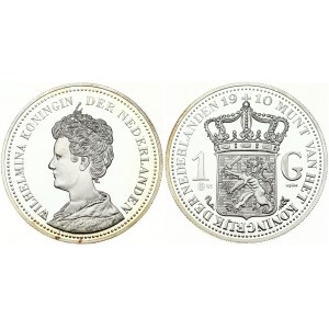 Netherlands 1 Gulden 1910 Wilhelmina Replica