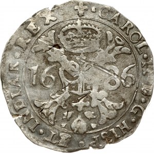 Spanish Netherlands FLANDERS 1 Patagon 1686 (R1)