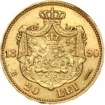 Romania 20 Lei 1890 B