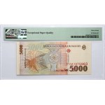 Romania 5000 Lei 1998 Lucian Blaga Banknote PMG 67 Superb Gem Unc EPQ