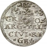 Poland Trojak 1593 Riga