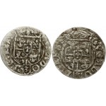 Livonia Poltorak 1632, 1633 Elbing Lot of 2 coins