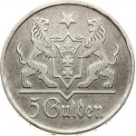 Danzig 5 Gulden 1923 Kosciol
