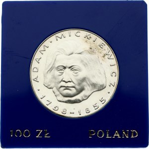 Poland 100 Zlotych 1978 Adam Mickiewicz