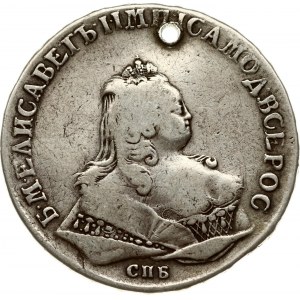 Russia Rouble 1744 СПБ