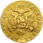 Russia 2 Roubles 1756 (R)