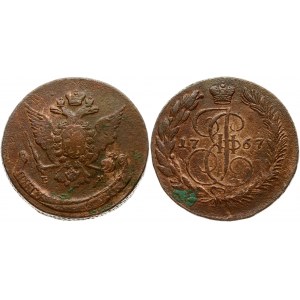 Russia 5 Kopecks 1767 EМ