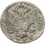 Russia 20 Kopecks 1768 ММД